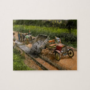 Puzzle Construction - Déversement facilité 1925