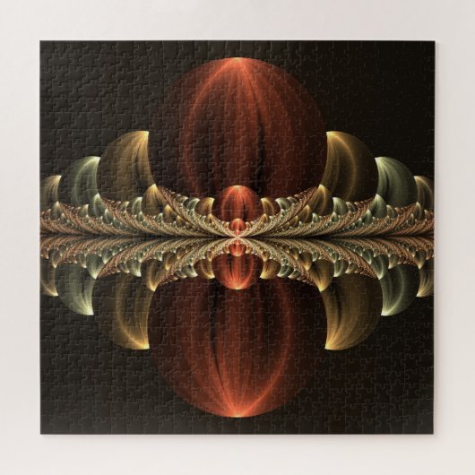 Puzzle Construction d'Imaginaires Art Fractal Abstrait br (Horizontal)