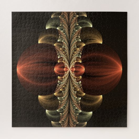 Puzzle Construction d'Imaginaires Art Fractal Abstrait br (Vertical)