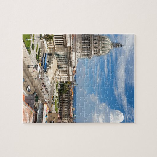 Puzzle Construction du Capitole à La Havane (Horizontal)