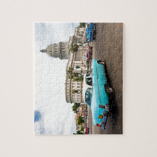 Puzzle Construction du Capitole à La Havane (Vertical)