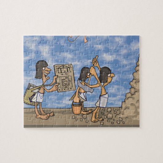 Puzzle Construction D'Une Pyramide (Horizontal)