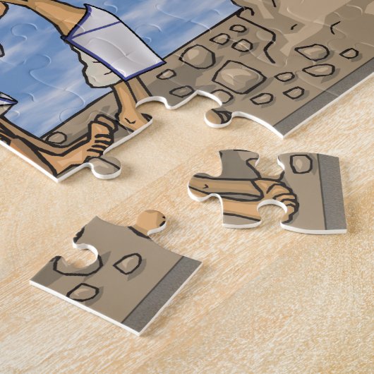 Puzzle Construction D'Une Pyramide (Côté)