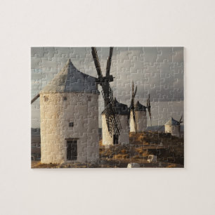 Puzzle Consuegra, anciens moulins à vent de La Mancha