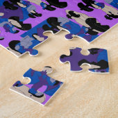 Puzzle Contained Sky Flame Tulips (Côté)