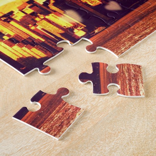 Puzzle Conte de fées de New York - coeurs d'horizon (Côté)