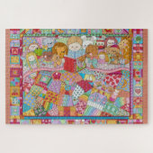 Puzzle Conte fée enchantée Kaleidoscope Couette (Horizontal)