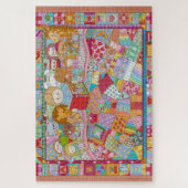 Puzzle Conte fée enchantée Kaleidoscope Couette (Vertical)