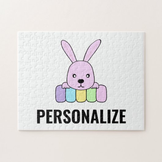 Puzzle Contemporain, élégant et modifiable (Horizontal)
