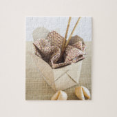 Puzzle Conteneur à emporter chinois et biscuits chinois (Vertical)