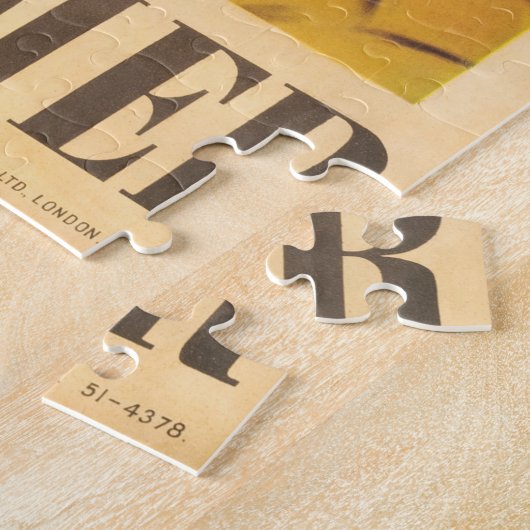 Puzzle Continuez À Sauver. Réimpression de l'affiche brit (Côté)