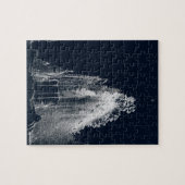 Puzzle contour d'une nuit bleue (Horizontal)