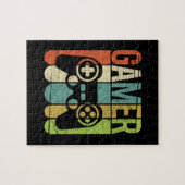 Puzzle Contrôleur de jeu de Gamer (Horizontal)