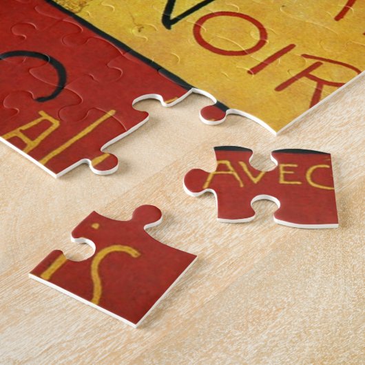 Puzzle Conversation Noir - Chat noir (Côté)