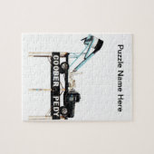 Puzzle Coober Pedy Opal Mining Truck Affiche de bienvenue (Horizontal)