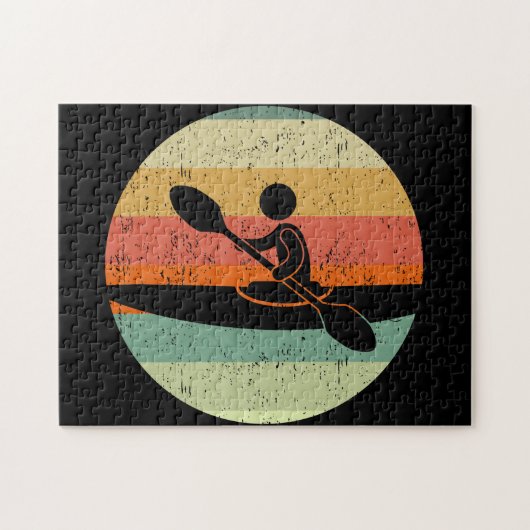 Puzzle Cook Kayak Sunset (Horizontal)