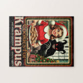 Puzzle Cookie For Krampus Merry Krampus Christmas Horror (Horizontal)