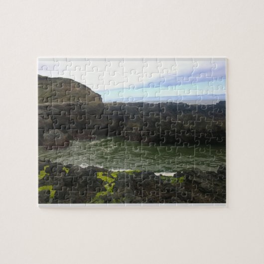 Puzzle Cook's Chasm, cap Perpetua, Oregon (Horizontal)