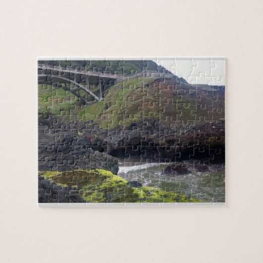 Puzzle Cook's Chasm, cap Perpetua, Oregon (Horizontal)