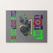 Puzzle cool à noyau dur du camion monster (Horizontal)