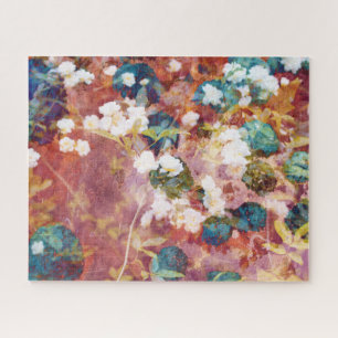Puzzle Cool, art tendance du motif romantique aux fleurs