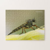Puzzle Cool Assassin Fly Bug Insect (Horizontal)