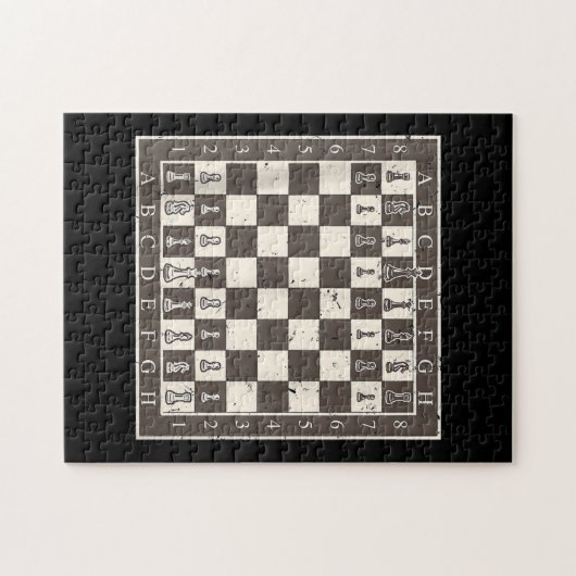 Puzzle Cool Chess Board Halloween Costume  Funny Lazy (Horizontal)