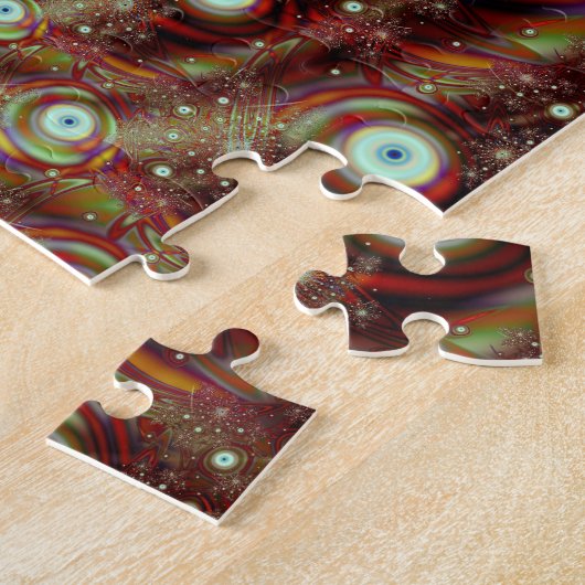 Puzzle Cool d'explosion Art Fractal Abstrait (Côté)