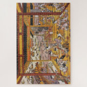 Puzzle Cool du soir par le pont Ryōgoku (Vertical)