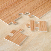 Puzzle Cool élégant imprimé en bambou marron clair (Côté)