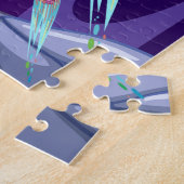 Puzzle Cool & Enfants colorés Cartoon Spaceman (Côté)