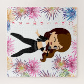 Puzzle Cool fille chante Karaoke Thunder_Cove (Horizontal)