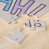 Puzzle Cool Fun Doodle Lettres Vintage (Côté)