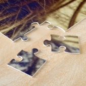 Puzzle Cool Lady avec réflexion dans ses lunettes de sole (Côté)