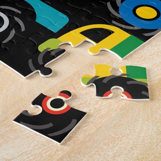 Puzzle Cool Monsters Camions Transport Cadeaux pour garço (Côté)