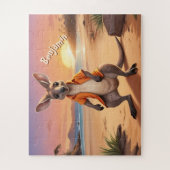 Puzzle Cool Personnalisé Kangaroo (Vertical)