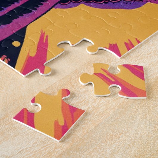 Puzzle cool/Retro Jigsaw (Côté)