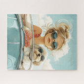 Puzzle Cool Ride avec meilleur ami (Horizontal)