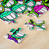 Puzzle Cool Smiling Faces (Côté)