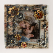 Puzzle Cool Steampunk Photo personnalisée (Horizontal)