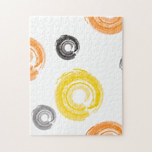 Puzzle Cool, tendance, urbain, moderne peinture brosse (Vertical)