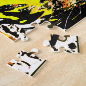 Puzzle cool Tiger - Puzzle de dessin Tiger Jaune (Côté)