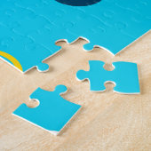 Puzzle Cool, unique, tendance, urbain, Memphis illustrati (Côté)