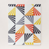 Puzzle Cool, unique, tendance, urbain, triangles colorés (Vertical)