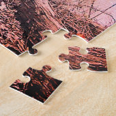 Puzzle Coonhound Noir & Tan À La Rivière (Côté)