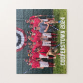 Puzzle Cooperstown NY Baseball Team Photo Année (Vertical)