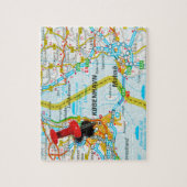 Puzzle Copenhague, København au Danemark (Vertical)