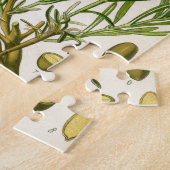 Puzzle Copie botanique de lavande vintage (Côté)