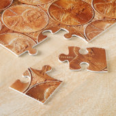 Puzzle Copper Abraham Lincoln penny (Côté)