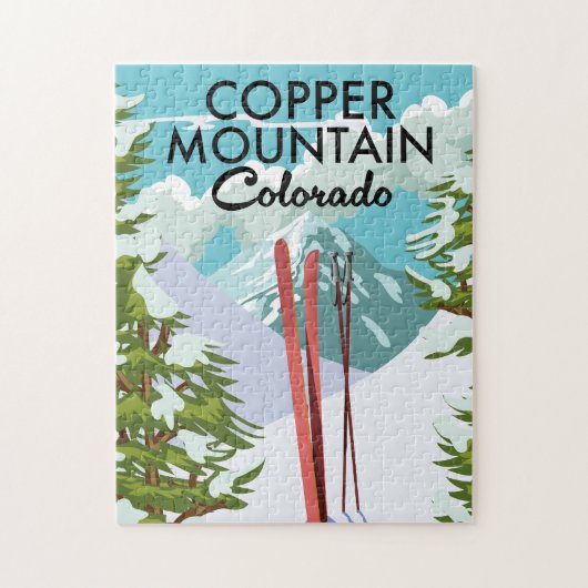 Puzzle Copper Mountain Colorado Ski (Vertical)